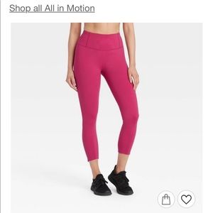 Women's Sleek Run High-Rise Capri Leggings - All in Motion™ size Sm